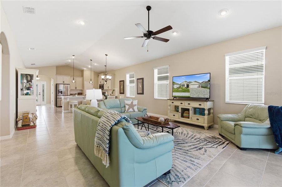 Furnished interior view inside a new home in , Palm Coast (Image 29).