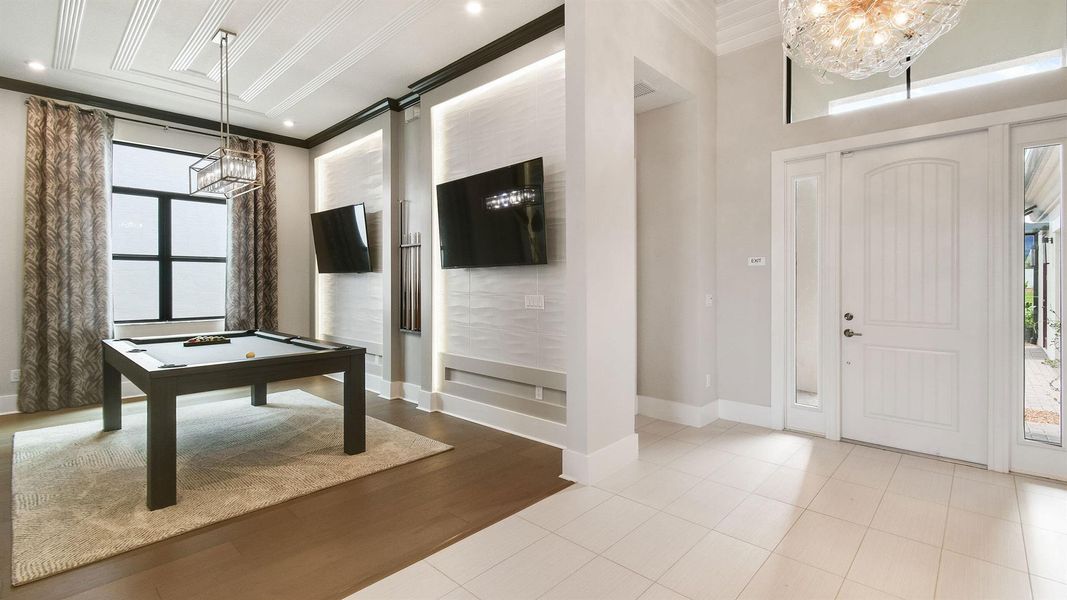 Furnished interior view inside a new home in Mosaic, Port St. Lucie (Image 39). Furnished interior view inside a new home in Mosaic, Port St. Lucie (Image 39).