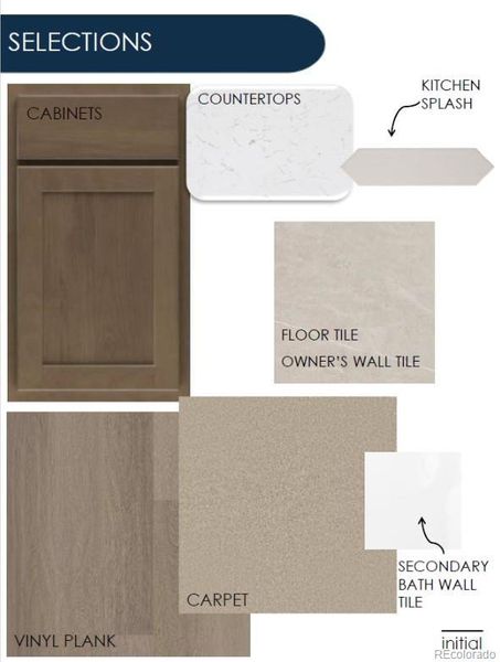 Sample of building materials used in homes in Cordovan, Firestone (Image 4).