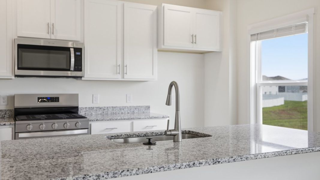 Close-up of interior finishes inside a home in Millstone Village, Morristown (Image 13).