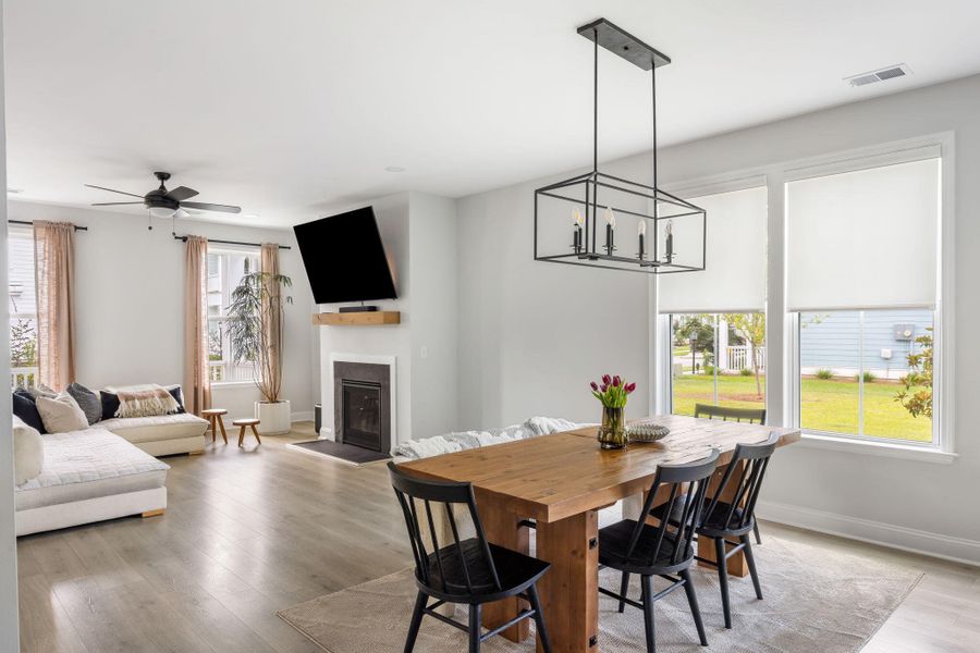 Furnished interior view inside a new home in Twin Lakes, Johns Island (Image 16).