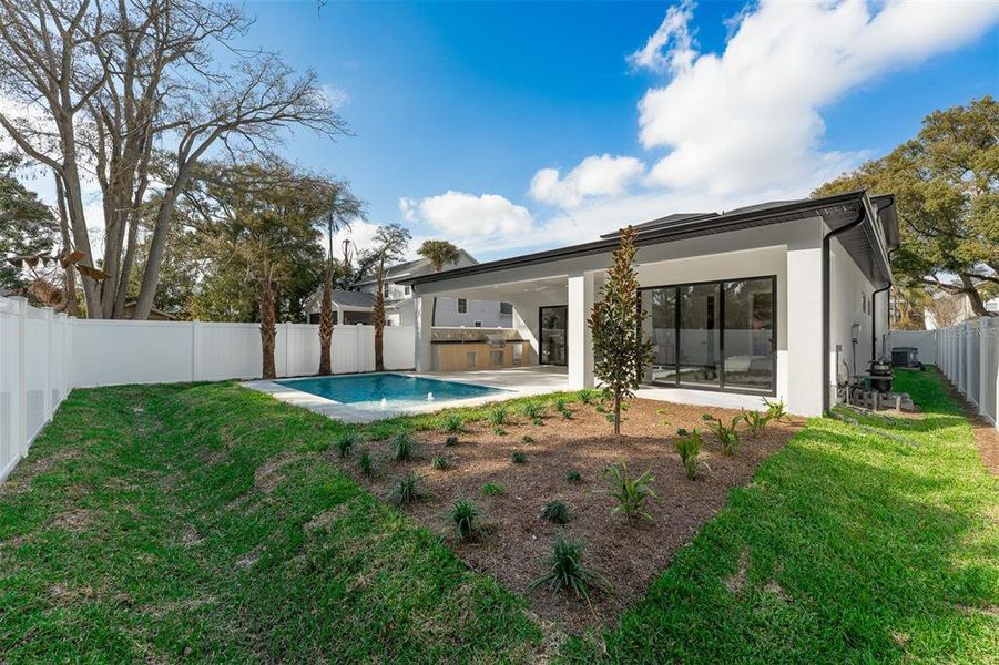 Exterior details and patio area of a home in College Park, Orlando (Image 31). Exterior details and patio area of a home in College Park, Orlando (Image 31).