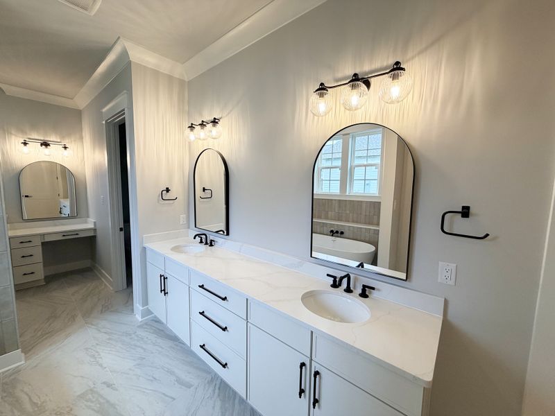 Furnished interior view inside a new home in Steamboat Landing at Hammock Bay, Freeport (Image 19).