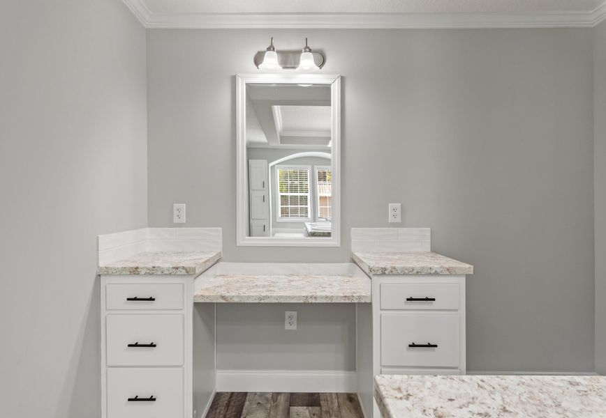 Furnished interior view inside a new home in , Pineville (Image 12). Furnished interior view inside a new home in , Pineville (Image 12).