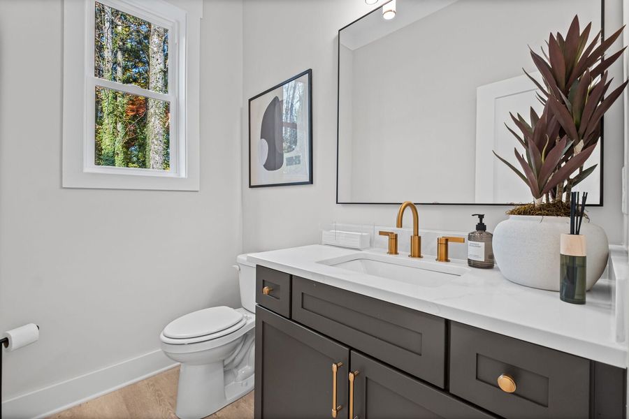 Representative furnished interior of a home built from the The Kennedy by JW Collection in Devin's Shire, Kennesaw (Image 17).
