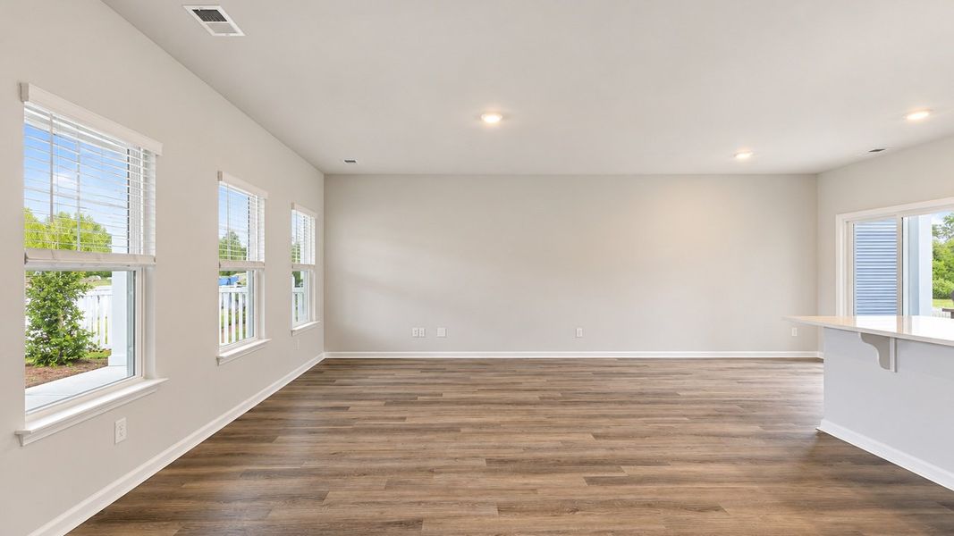 Spacious, unfurnished interior of a new home in The Cove at Mallard Crossing, Summerville (Image 13). Spacious, unfurnished interior of a new home in The Cove at Mallard Crossing, Summerville (Image 13).