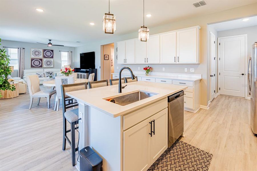 Furnished interior view inside a new home in Seasons at Lakeside Forest, Tavares (Image 4).