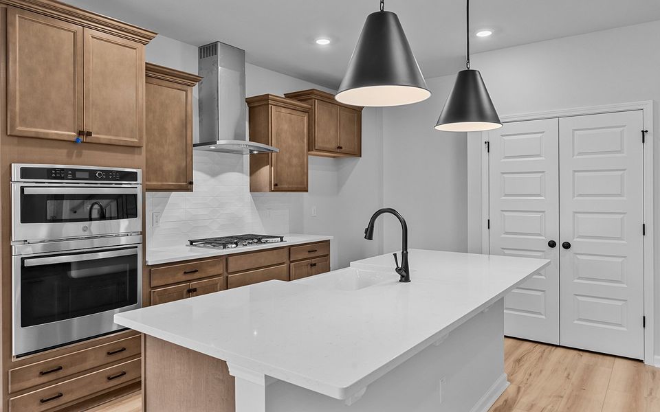 Furnished interior view inside a new home in Fieldstone, Lexington (Image 8).