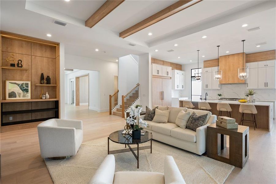 Furnished interior view inside a new home in , Windermere (Image 8).