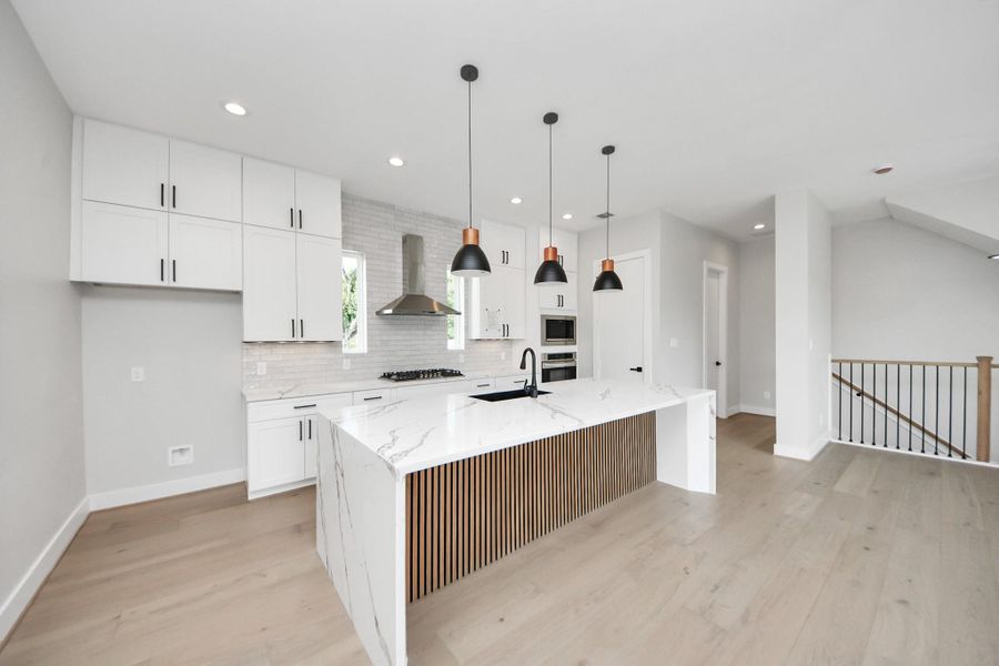 Furnished interior view inside a new home in , Houston (Image 6). Furnished interior view inside a new home in , Houston (Image 6).