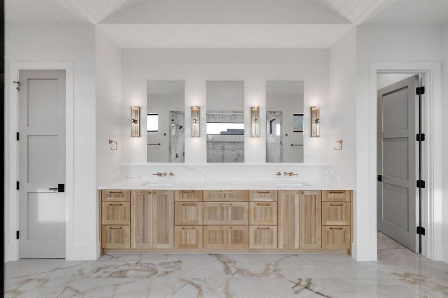 Furnished interior view inside a new home in , Gunter (Image 15).