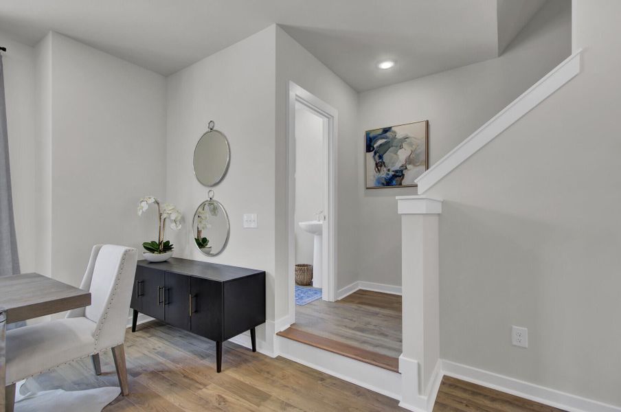 Furnished interior view inside a new home in , Johns Island (Image 18). Furnished interior view inside a new home in , Johns Island (Image 18).