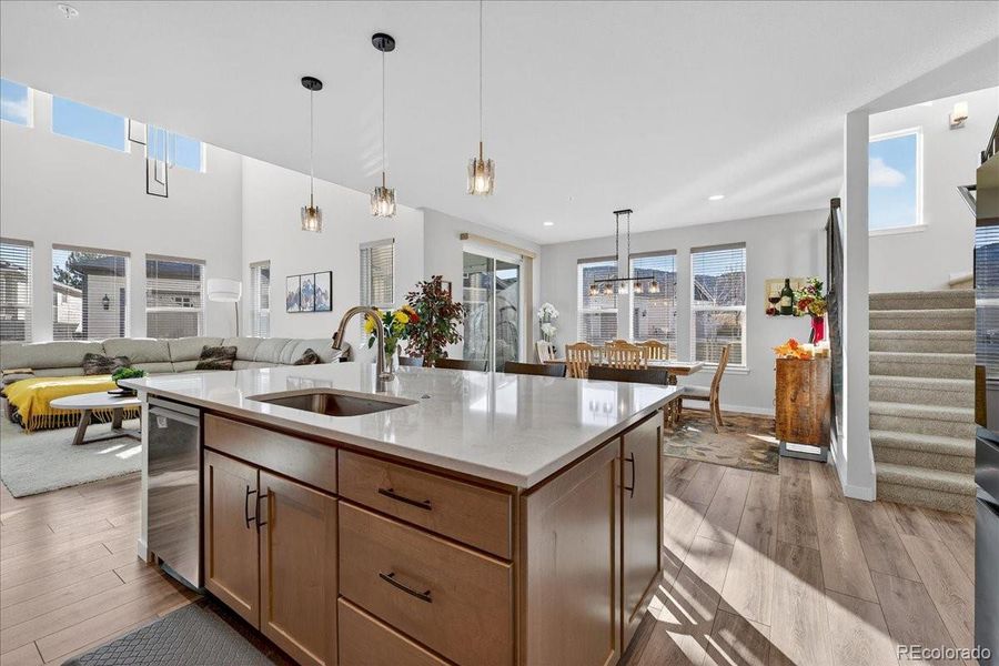 Furnished interior view inside a new home in , Golden (Image 16).