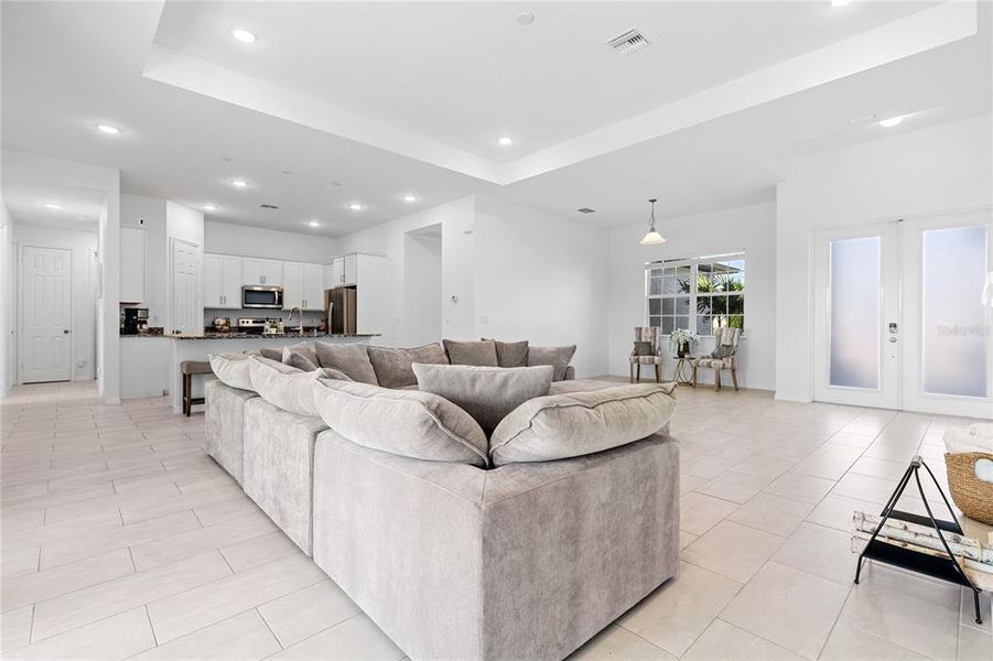 Furnished interior view inside a new home in , Cape Coral (Image 27).