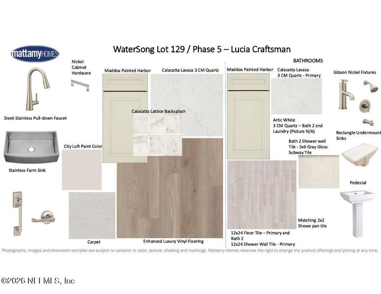 Sample of building materials used in homes in RiverTown, St. Johns (Image 3).