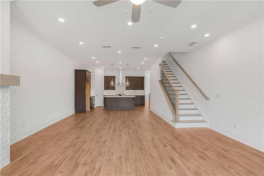 Spacious, unfurnished interior of a new home in Waterhaven, Cumming (Image 42).