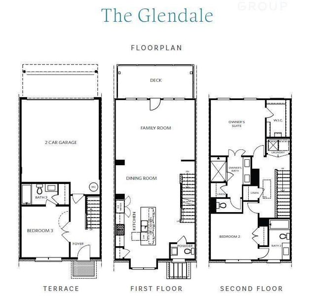 2D floor plan layout of this home in , Cumming, GA (Image 3). 2D floor plan layout of this home in , Cumming, GA (Image 3).