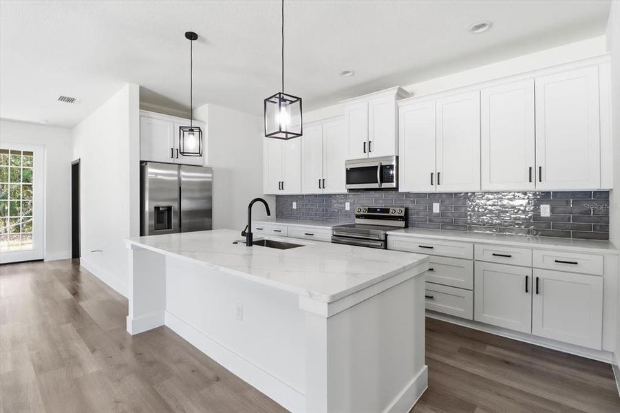 Furnished interior view inside a new home in , Ocala (Image 7).
