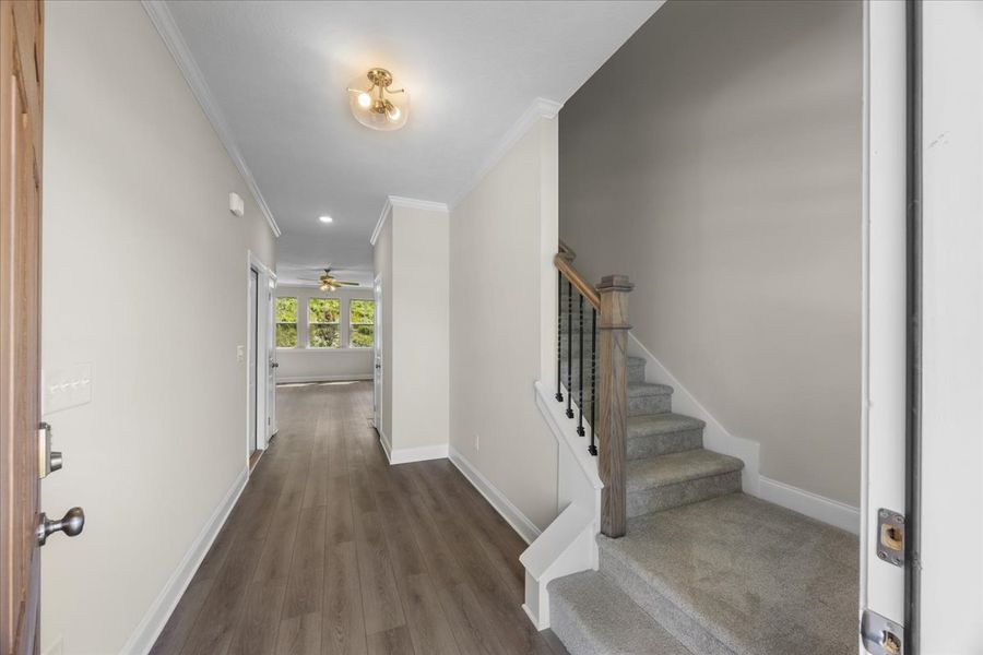 Spacious, unfurnished interior of a new home in Forrest Bluff, North Augusta (Image 17).