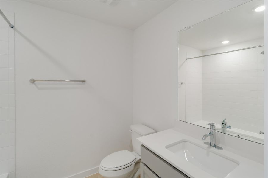 Furnished interior view inside a new home in Trails at Wildhorse, Austin (Image 6).