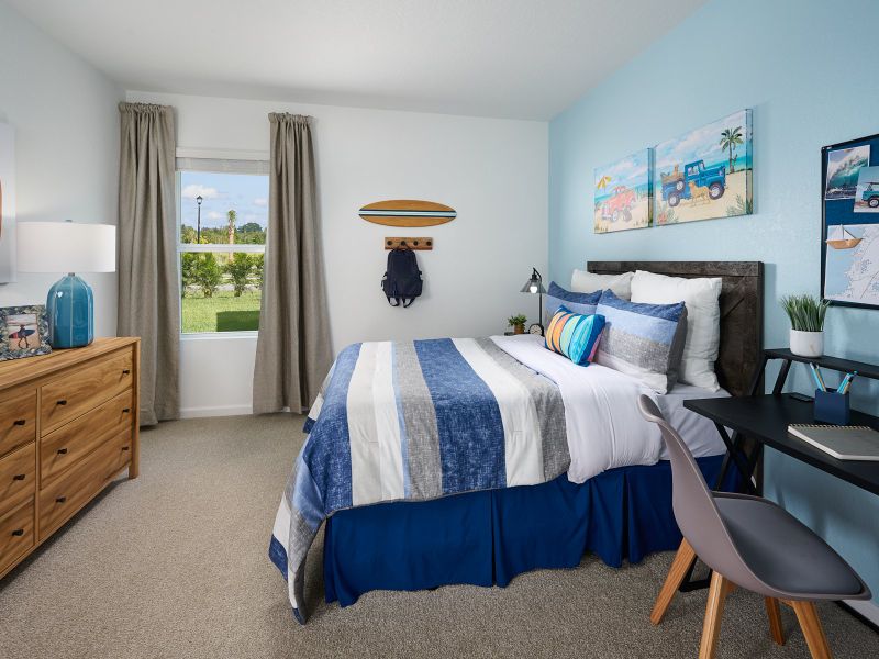 Furnished interior view inside a new home in Meritage Homes at Terra Lago - Classic Series, Indiantown (Image 8). Furnished interior view inside a new home in Meritage Homes at Terra Lago - Classic Series, Indiantown (Image 8).