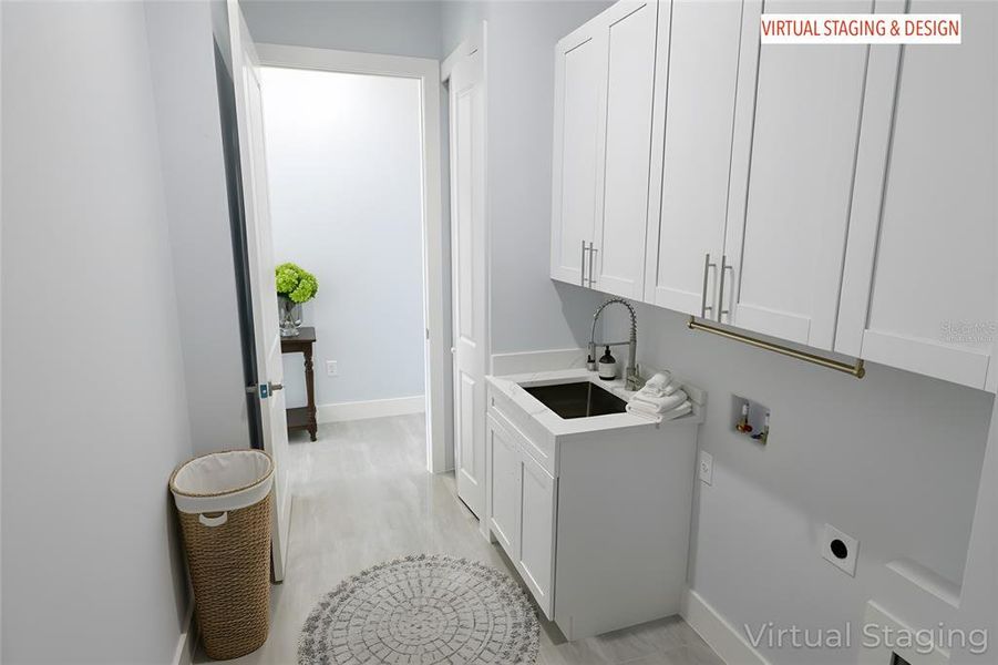 Furnished interior view inside a new home in , Lehigh Acres (Image 30). Furnished interior view inside a new home in , Lehigh Acres (Image 30).