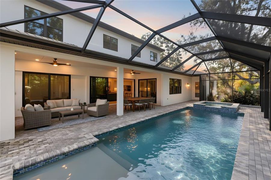 Exterior details and patio area of a home in , Sarasota (Image 3).