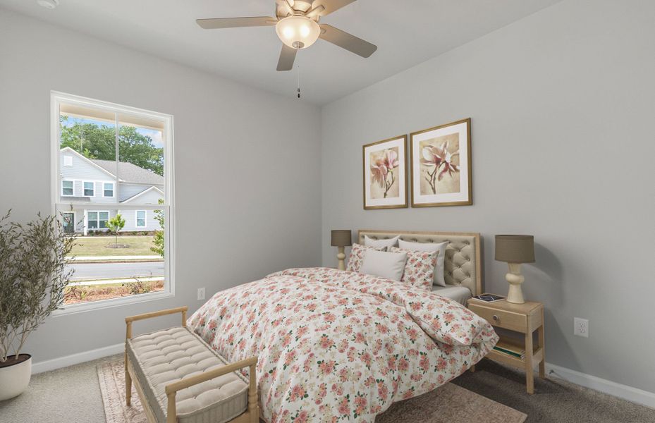 Representative furnished interior of a home built from the Braddock by Pulte Homes in Haverhill Estates, Dacula (Image 7).