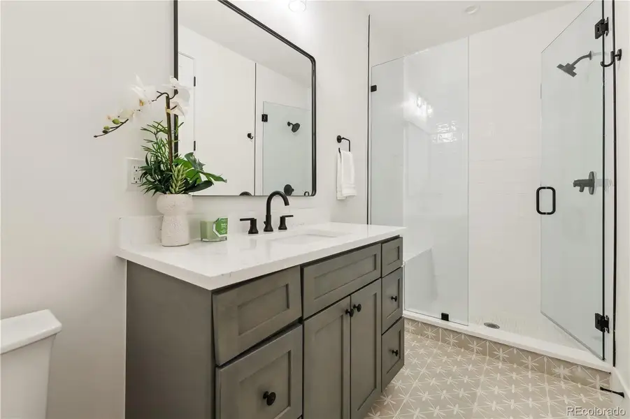 Furnished interior view inside a new home in , Denver (Image 7).