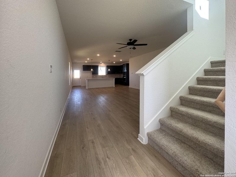 Spacious, unfurnished interior of a new home in Enclave at Hennersby Hollow 50's, San Antonio (Image 32).