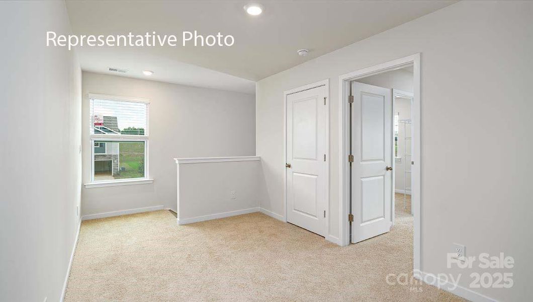 Spacious, unfurnished interior of a new home in Stanton, Richburg (Image 21).