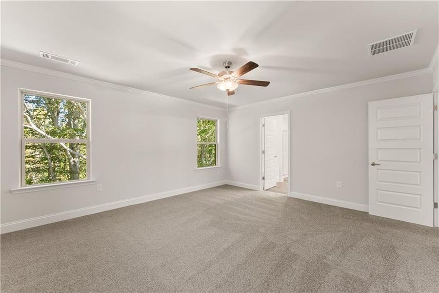 Spacious, unfurnished interior of a new home in Magnolia Villas, Cornelia (Image 20).