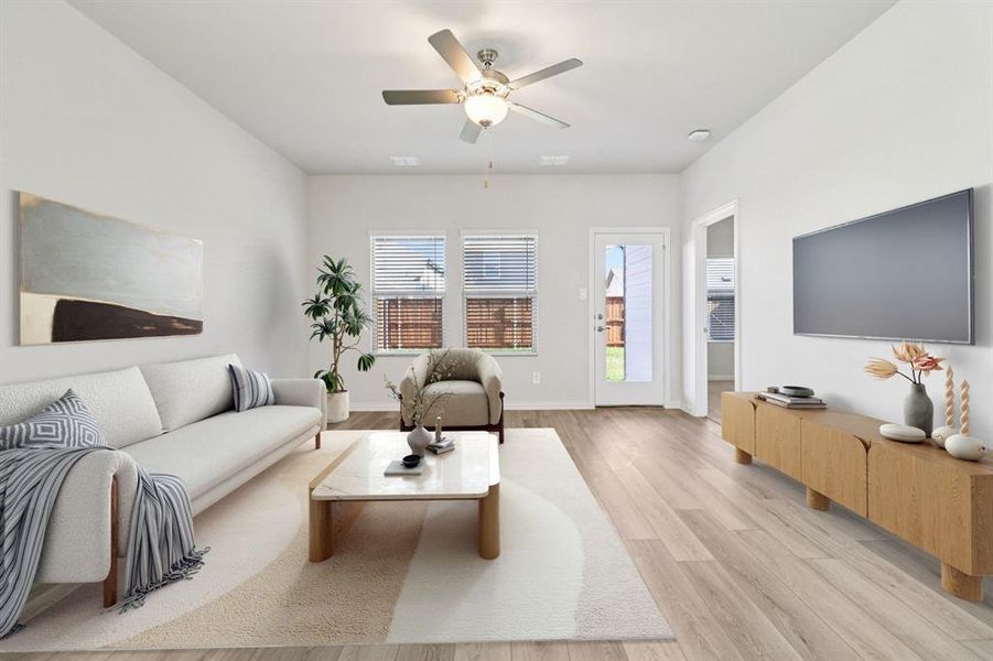 Photo is not of the actual home, but is an inspirational photo of builder’s model home and may depict options, furnishings, and/or decorator features that are not included.