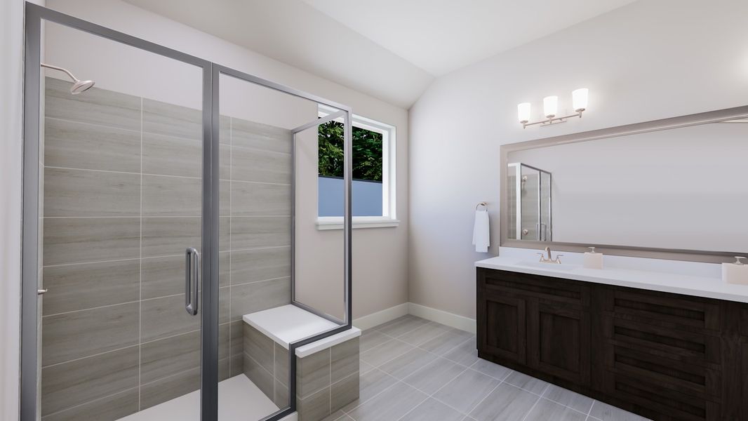 Representative furnished interior of a home built from the Carson by Tri Pointe Homes in Painted Tree, McKinney (Image 12). Representative furnished interior of a home built from the Carson by Tri Pointe Homes in Painted Tree, McKinney (Image 12).