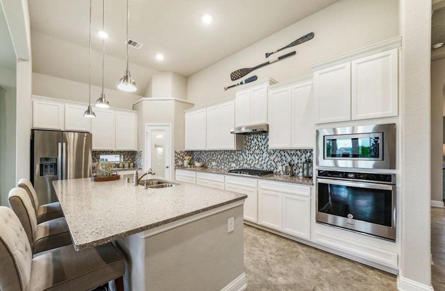 Furnished interior view inside a new home in , Richmond (Image 4).
