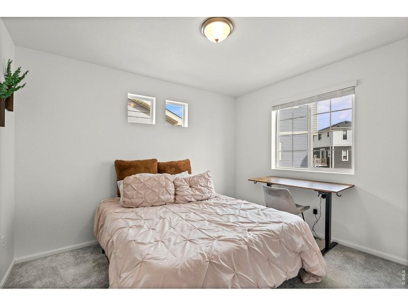 Furnished interior view inside a new home in Thompson River Ranch, Johnstown (Image 11).