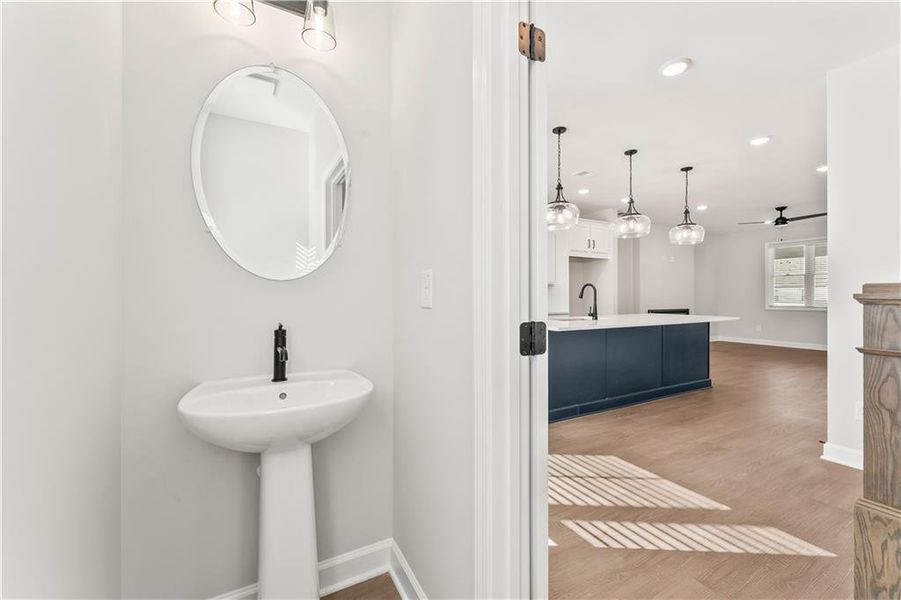 Furnished interior view inside a new home in East Park Village, Kennesaw (Image 4). Furnished interior view inside a new home in East Park Village, Kennesaw (Image 4).