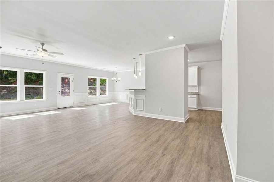 Spacious, unfurnished interior of a new home in , Gray (Image 13).