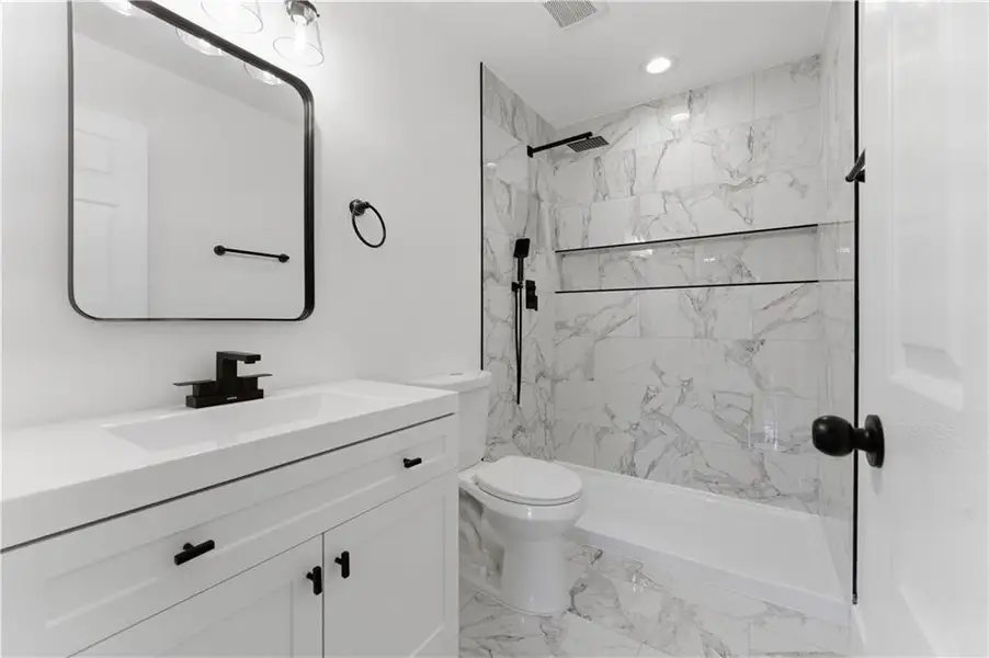 Furnished interior view inside a new home in , Hiram (Image 6).