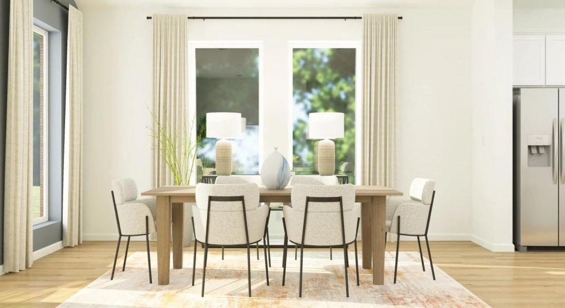 Furnished interior view inside a new home in Lago Mar, Texas City (Image 4). Furnished interior view inside a new home in Lago Mar, Texas City (Image 4).