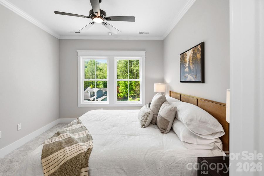 Furnished interior view inside a new home in , Asheville (Image 19).