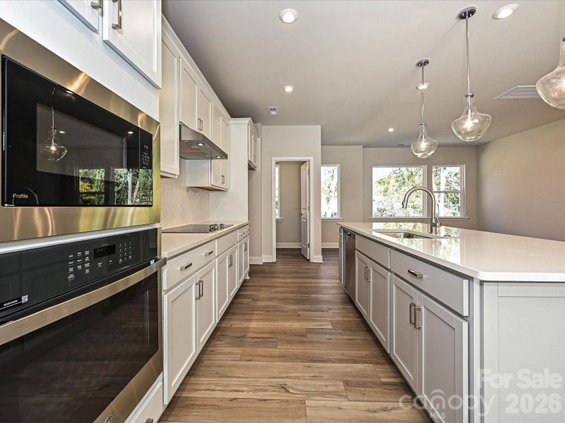 Convenient Storage Solutions and Walk-In Pantry.