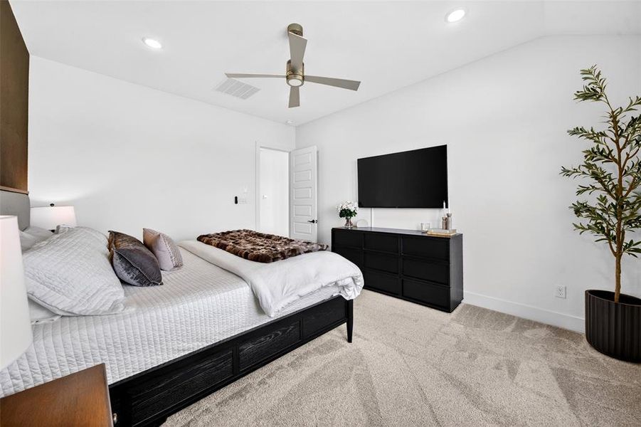 Furnished interior view inside a new home in Gatlin Ranch, Springtown (Image 11).