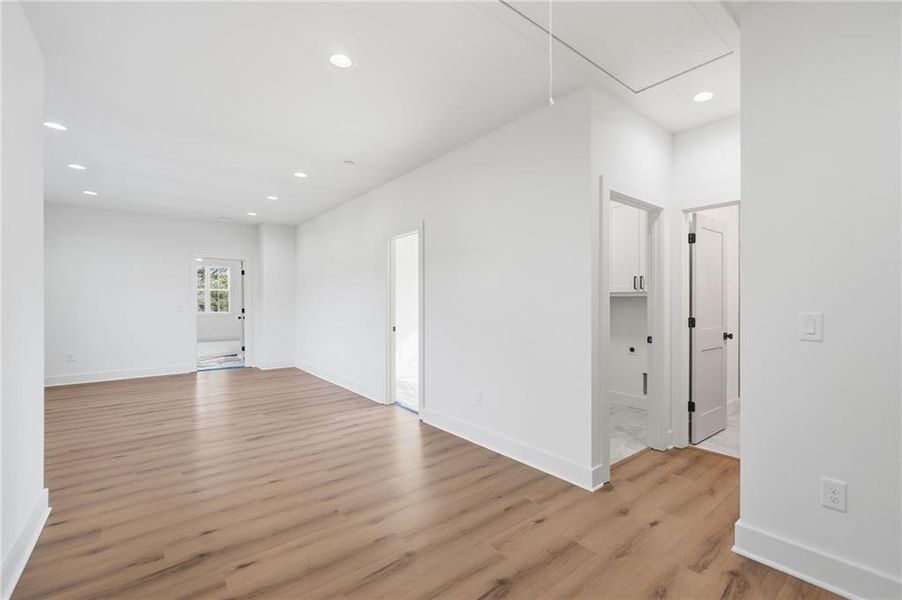 Spacious, unfurnished interior of a new home in , Canton (Image 58).