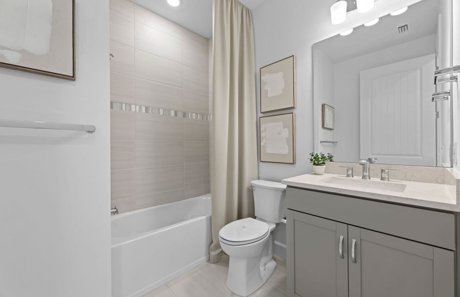 Representative furnished interior of a home built from the Contour by Del Webb in Del Webb Naples, Ave Maria (Image 16).