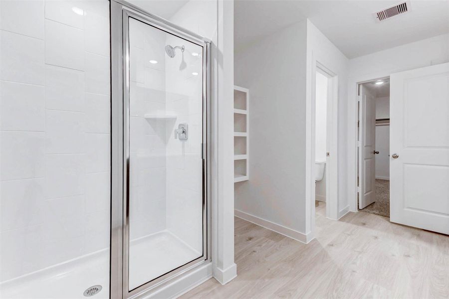 Primary Bathroom, separate shower
