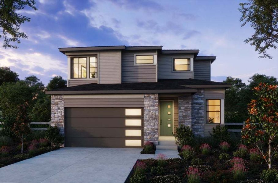 Harmony by Trumark Homes at Sterling Ranch | Plan 4 | Modern Prairie