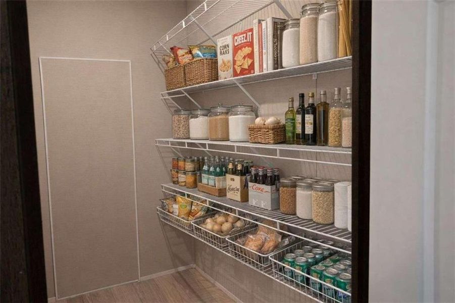 Close-up of interior finishes inside a home in , Elberton (Image 14).