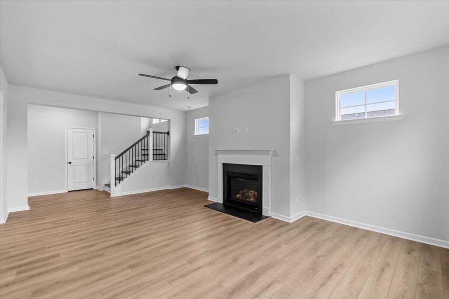 Spacious, unfurnished interior of a new home in Fieldstone, Lexington (Image 31). Spacious, unfurnished interior of a new home in Fieldstone, Lexington (Image 31).