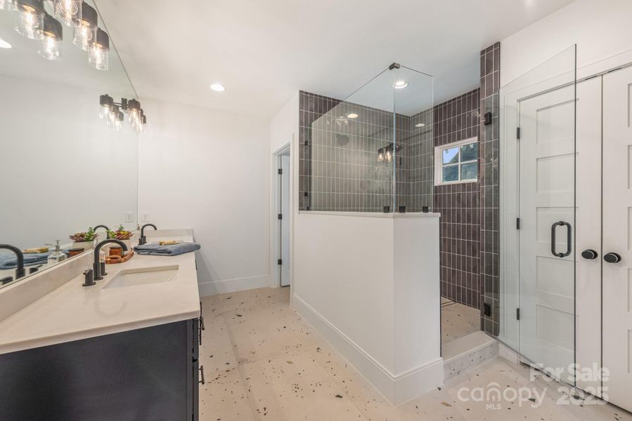 Furnished interior view inside a new home in , Charlotte (Image 18).